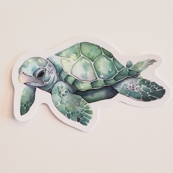 10/$10 Sea Turtle Sticker - Picture 1 of 1